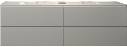 Badkamermeubelset Gliss Zeus 160 cm Hoogglans Wit