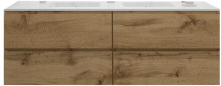Badkamermeubelset Gliss Zeus 200 cm Rustiek Eiken