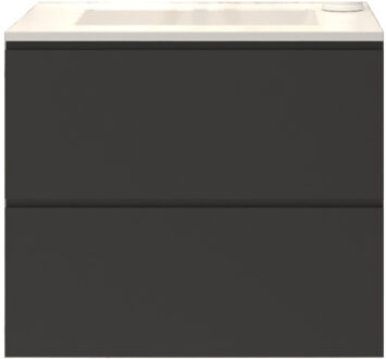 Badkamermeubelset Gliss Zeus 60 cm Mat Zwart