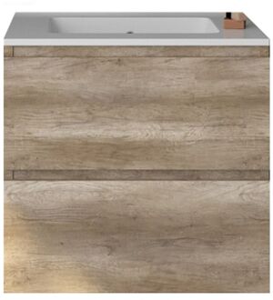 Badkamermeubelset Gliss Zeus 60 cm Oud Grijs Eiken