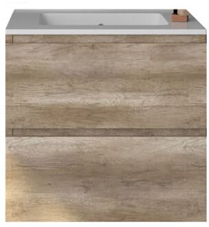 Badkamermeubelset Gliss Zeus 70 cm Oud Grijs Eiken