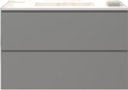 Badkamermeubelset Gliss Zeus 80 cm Beton Grijs Beton-Grijs