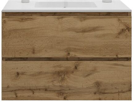 Badkamermeubelset Gliss Zeus 90 cm Rustiek Eiken