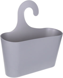 Badkamerorganizer - hangmand - grijs - 21 x 10 x 11 cm - badrekje
