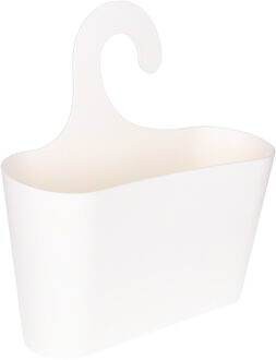 Badkamerorganizer - hangmand - wit - 21 x 10 x 11 cm - badrekje