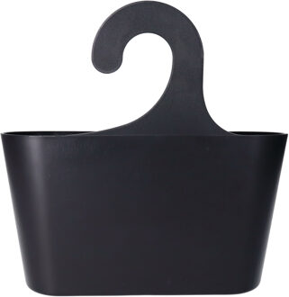 Badkamerorganizer - hangmand - zwart - 21 x 10 x 11 cm - badrekje