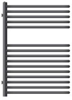 Badkamerradiator 500x800 mm antraciet ML design Zwart