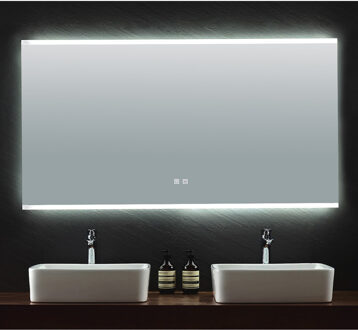 Badkamerspiegel Casajoy 140x70 cm met Ledverlichting en Anticondens Casajoy