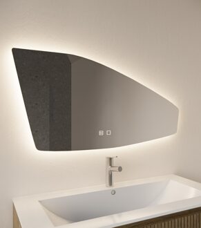 Badkamerspiegel Gliss Design Tartaros 100x50cm LED-Verlichting