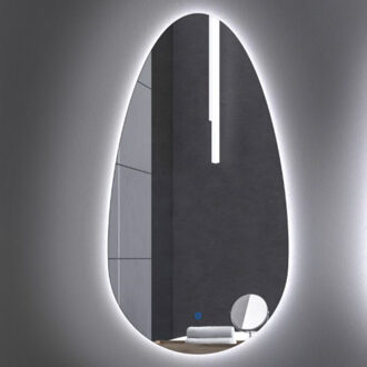 Badkamerspiegel Gliss Triton LED Verlichting Met Spiegelverwarming 110x60 cm