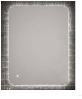 Badkamerspiegel Hotbath 80x60 cm Incl LED En Spiegelverwarming IP44