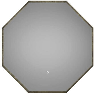 Badkamerspiegel Martens Design Stockholm Hexagon met Indirecte Verlichting Rondom (alle maten)