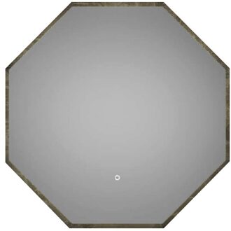 Badkamerspiegel Martens & Meijer Stockholm Hexagon met Indirecte Verlichting Rondom (alle maten)