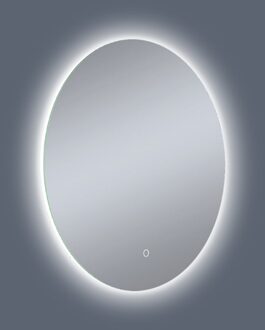 Badkamerspiegel Rond Boss & Wessing Anima LED Verlichting en Spiegelverwarming 80 cm Boss & Wessing