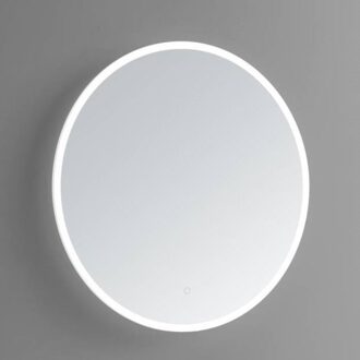 Badkamerspiegel Sanilux Rond Met Spiegelverwarming LED Verlichting Dimbaar 80x3 cm