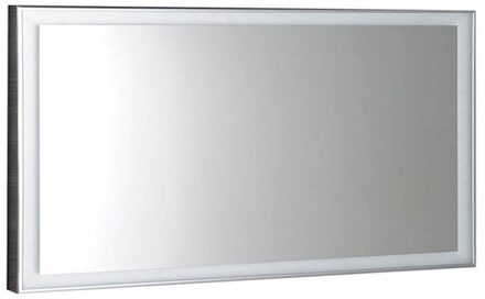 Badkamerspiegel Sapho Luminar 120.3x55.3 cm LED-Verlichting Frame Chroom