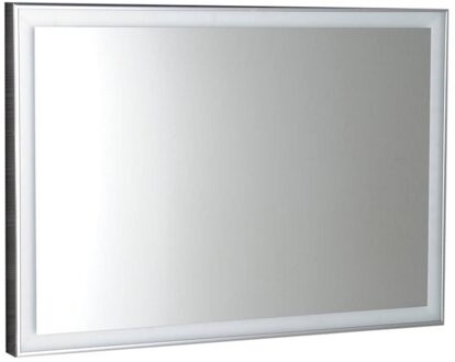 Badkamerspiegel Sapho Luminar 90.3x50.3 cm LED-Verlichting Frame Chroom