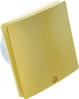 Badkamerventilator - Flixo - Ø100mm - Goud