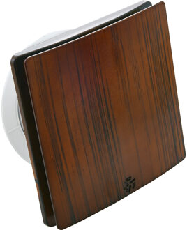 Badkamerventilator - Flixo - Ø100mm - Walnut Bruin