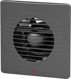Badkamerventilator - Venton - Ø100mm - Antraciet
