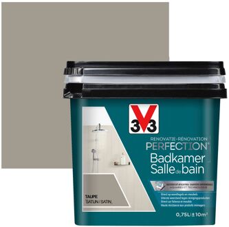 Badkamerverf Renovatie Perfection Zijdeglans Taupe 750ml