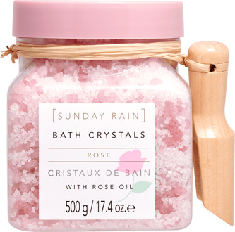 Badkristallen Sunday Rain Rose Bath Crystals 500 g