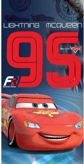 Badlaken Cars2: Lightning 95 70 X 140 cm Rood