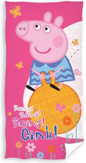 badlaken roze 140 x 70 cm