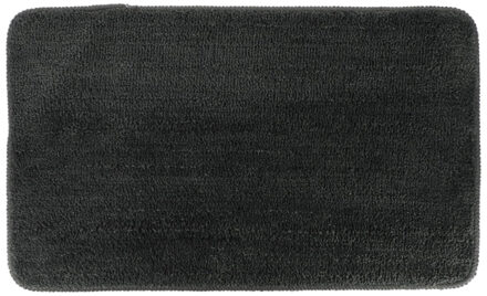 Badmat Aquarius - microfiber - antraciet - 45 x75 cm