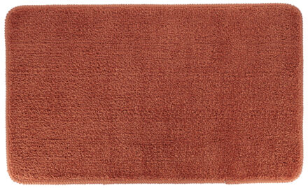 Badmat Aquarius - microfiber - roestbruin - 45 x75 cm