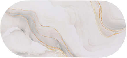 Badmat Marble Bliss?- antislip?- extra lang - 45 x 100 cm - douchemat