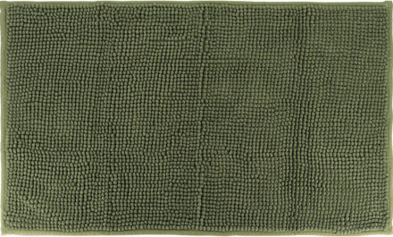 Badmat microfiber - absorberend - groen - 45 x 75 cm