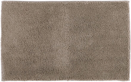 Badmat microfiber - absorberend - taupe - 50 x 80 cm