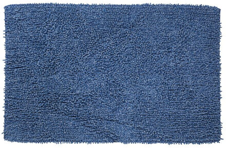 Badmat Misto - Katoen - 60 X 90 Cm - Blauw