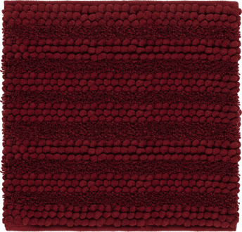 Badmat Roberto - Spicy Rood - Bidetmat 60x60 Cm