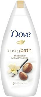Badmelk Dove Caring Bath Shea Butter With Warm Vanilla Bath Cream 500 ml