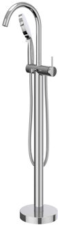 Badmengkraan IVY Bond Vrijstaand Met Draaibare Uitloop Slang 150 cm En 3-Standen Handdouche Chroom