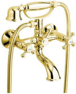 Badmengkraan Sapho Antea met Handdouche 2-knop 11 cm Goud