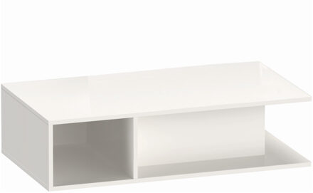 Badmeubel Duravit D-Neo Wand 100x55x26 cm Links Hoogglans Wit