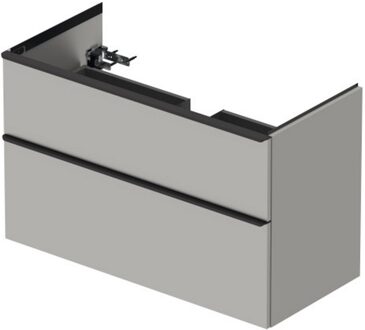 Badmeubel Duravit D-Neo Wand 101x46.2x62.5 cm Mat Betongrijs