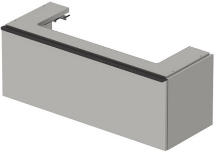 Badmeubel Duravit D-Neo Wand 118.4x44.2x44 cm Mat Betongrijs