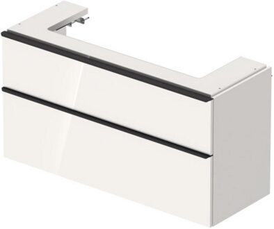 Badmeubel Duravit D-Neo Wand 118.4x44.2x62.5 cm Hoogglans Wit