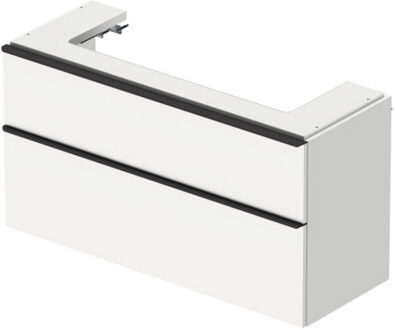 Badmeubel Duravit D-Neo Wand 118.4x44.2x62.5 cm Mat Wit