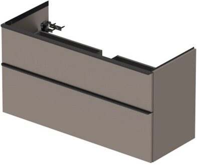 Badmeubel Duravit D-Neo Wand 121x46.2x62.5 cm Mat Basalt Grijs