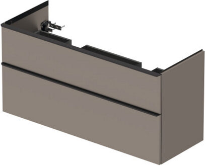 Badmeubel Duravit D-Neo Wand 128x46.2x62.5 cm Mat Basalt Grijs