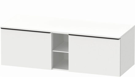 Badmeubel Duravit D-Neo Wand 140x55x45.9 cm Mat Wit Rechts