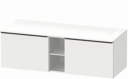 Badmeubel Duravit D-Neo Wand 140x55x45.9 cm Mat Wit