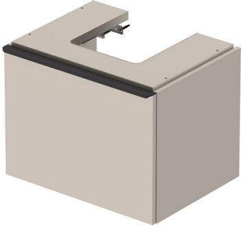 Badmeubel Duravit D-Neo Wand 58.4x44.2x44 cm Mat Taupe