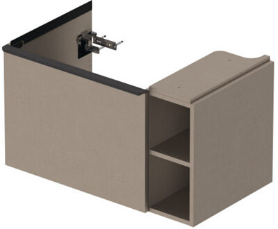 Badmeubel Duravit D-Neo Wand 78.4x45.2x44 cm Links Mat Linnen Creme