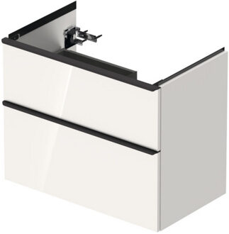 Badmeubel Duravit D-Neo Wand 78.4x45.2x62.5 cm Rechts Hoogglans Wit